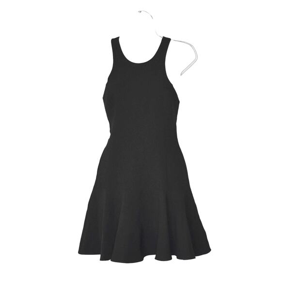 B5 Auth AMANDA UPRICHARD Black Fit & Flare Mini Dress Size P $185 - Picture 1 of 7